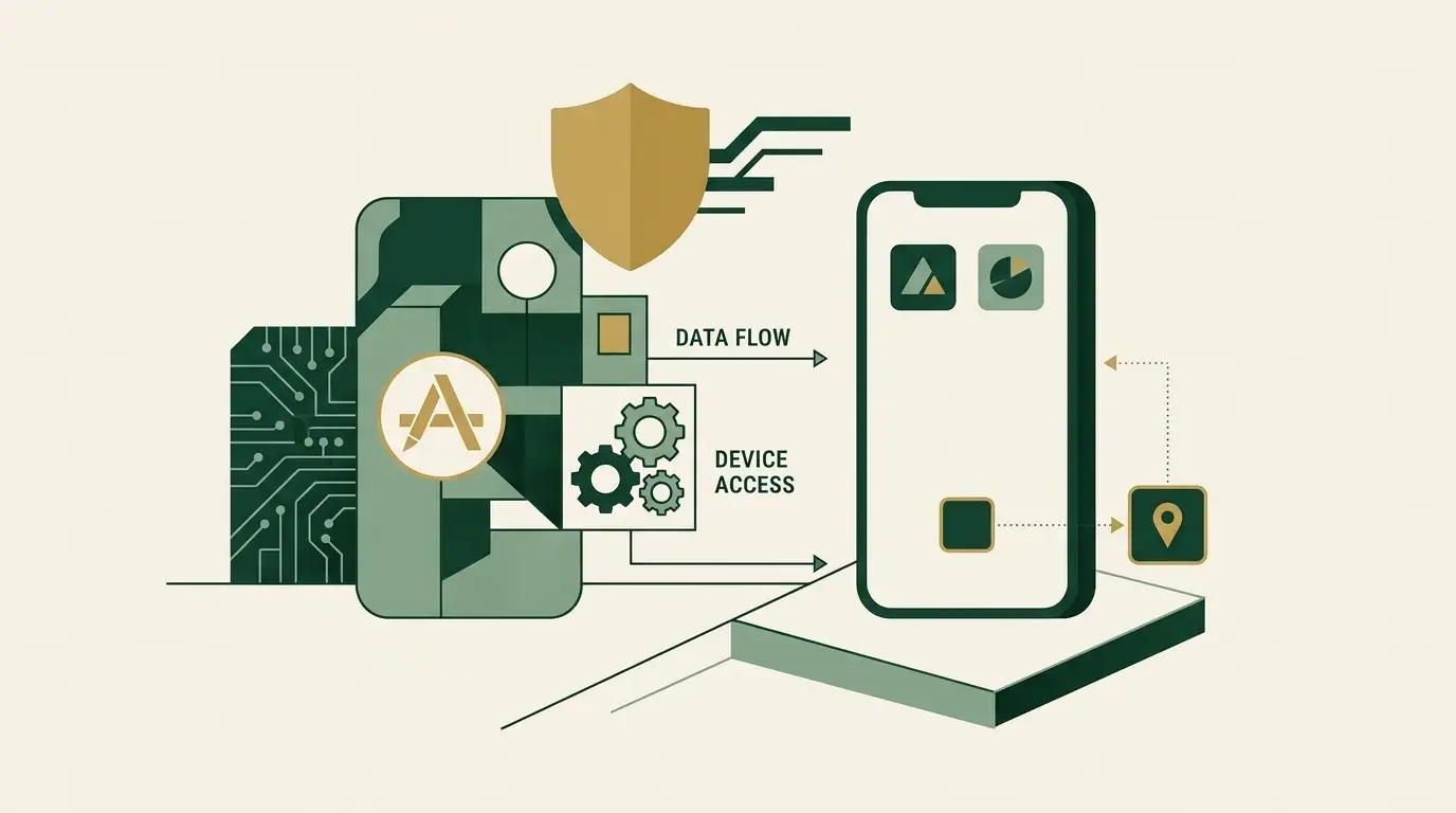 Illustration: A home-screen shortcut is not a native app