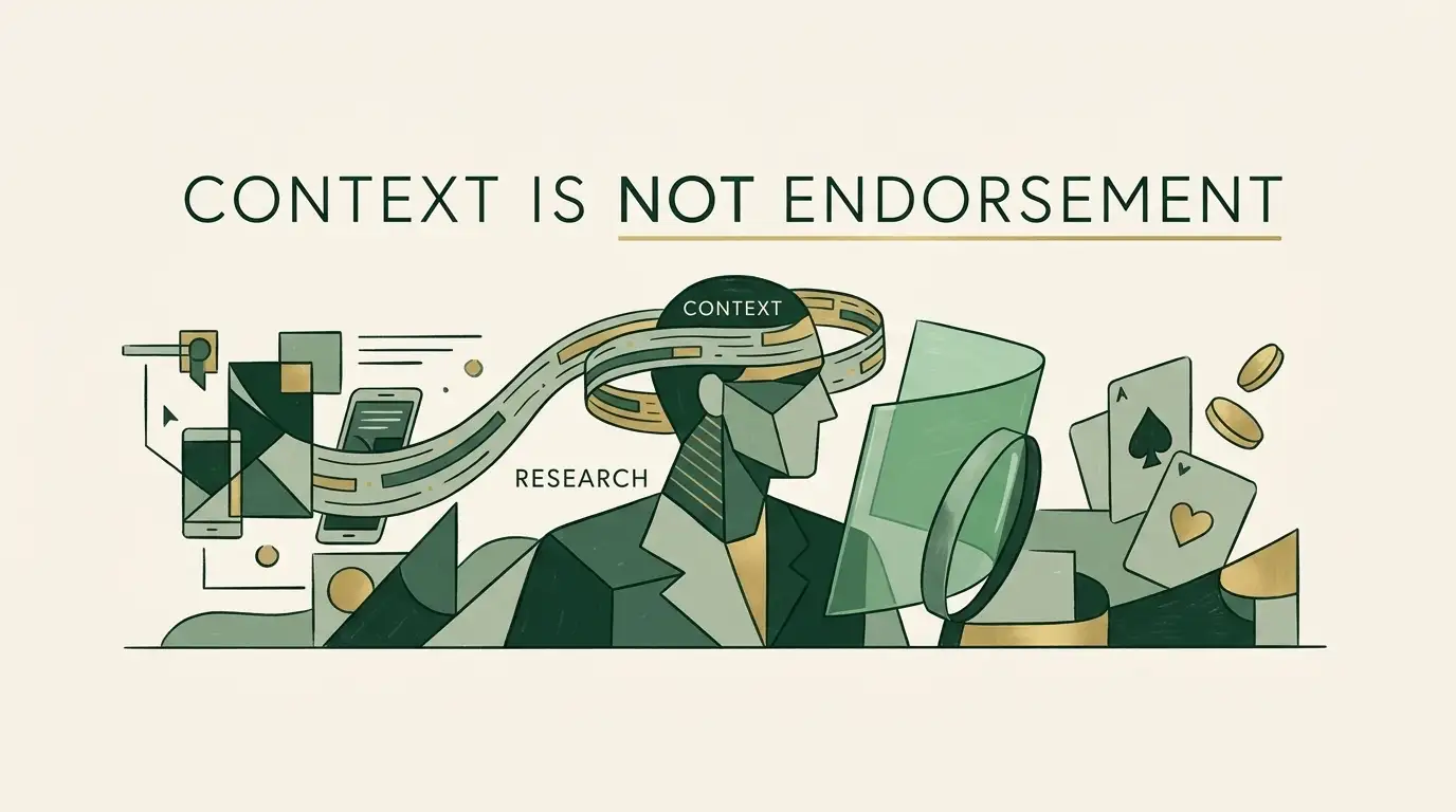 Illustration: Australian participation research is context, not endorsement