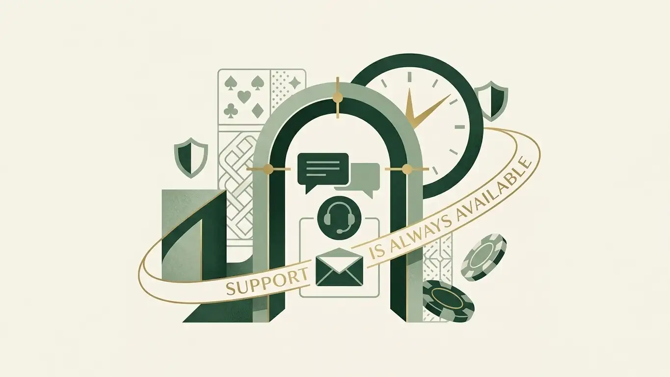 Illustration: Support is available around the clock