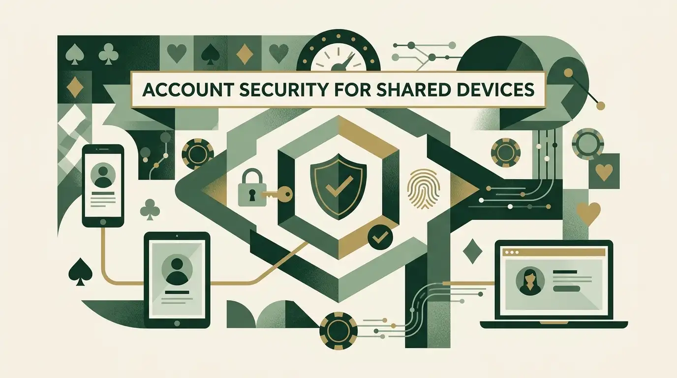 Illustration: Use account security that fits a shared device